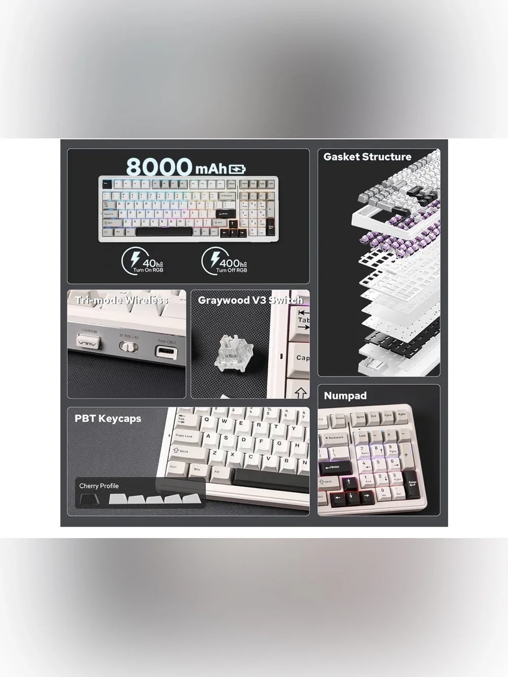 Aula sleek white